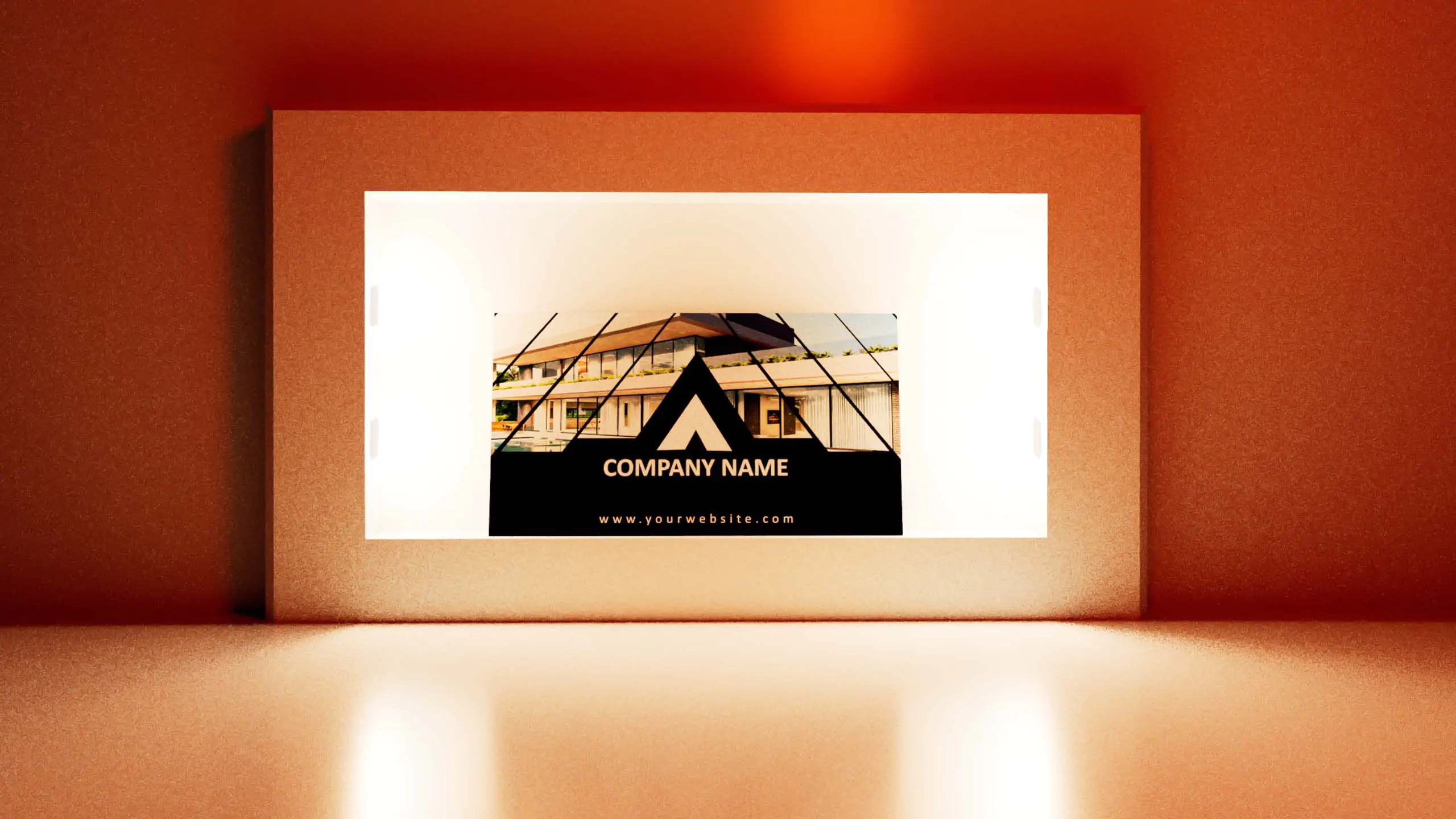 Civil Engineer Business Card | 4k Resolution Card