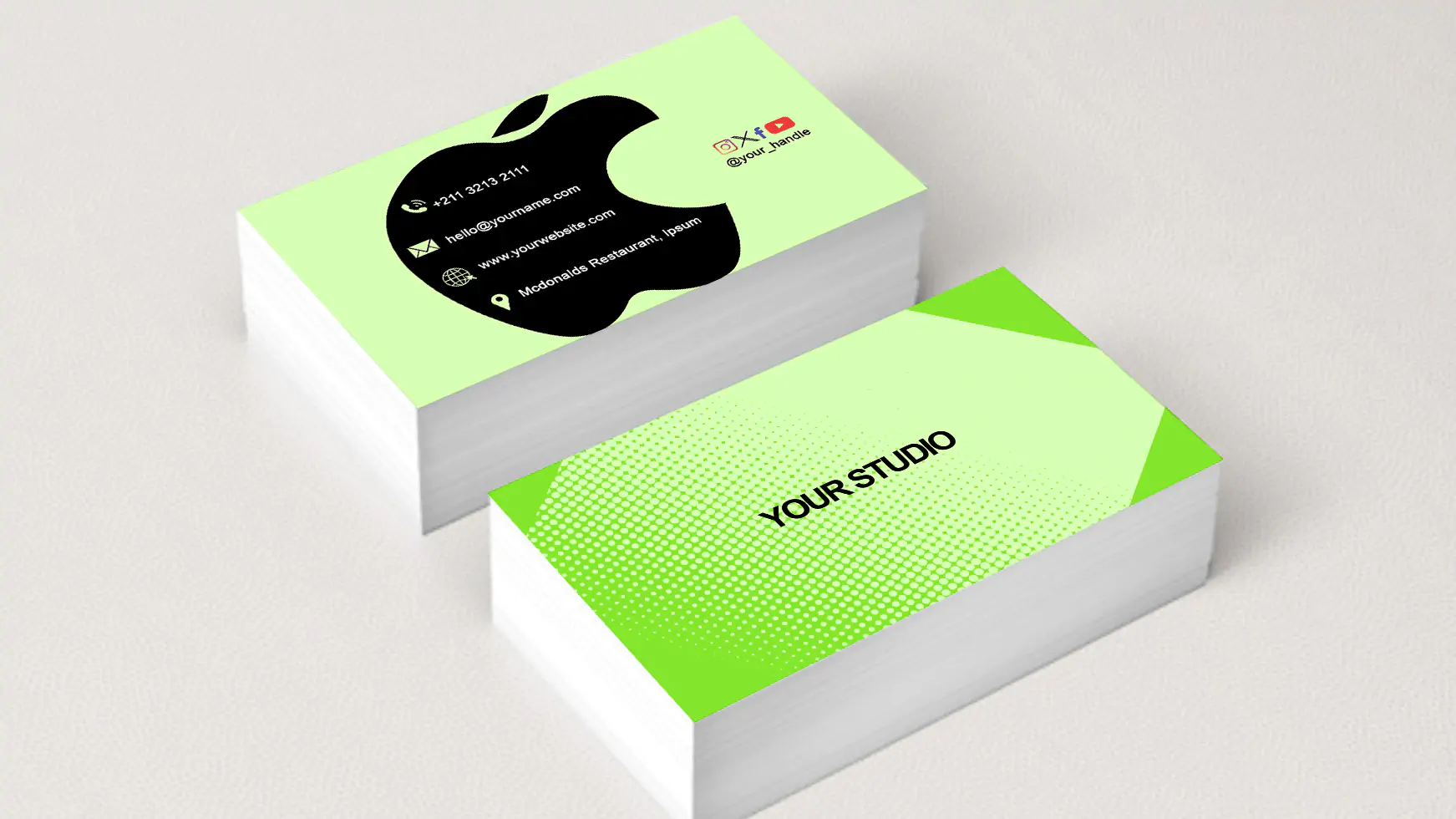 Creative, Professional Business Card for Photographers