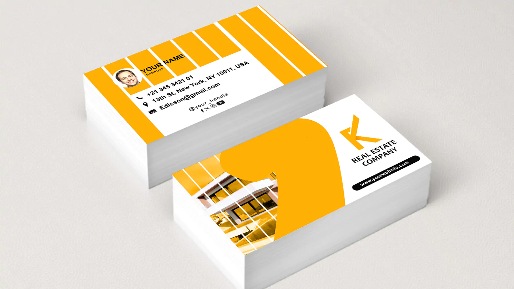 Corporate Real Estate Business Card