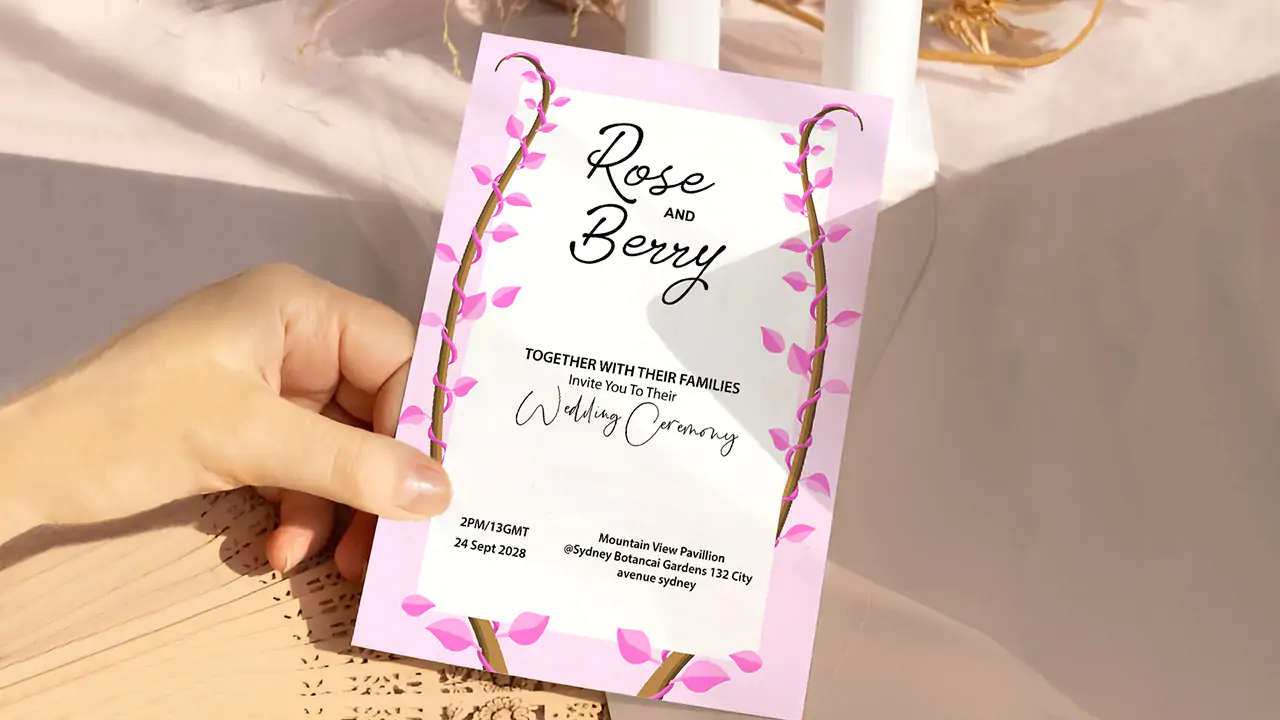 Wedding Invitation Template