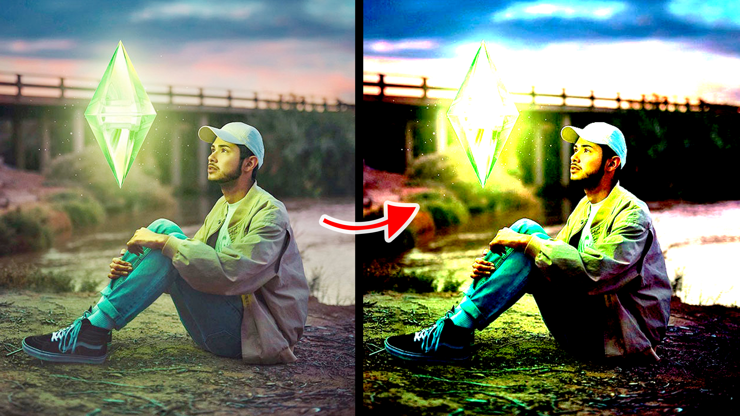 Blend Modes | Vivid Light Blend Mode